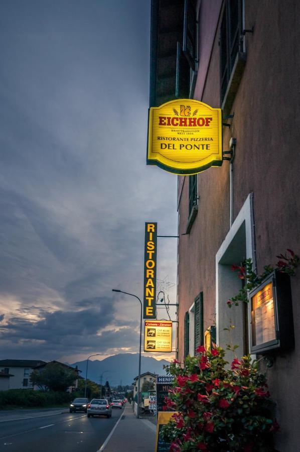 Ristorante Del Ponte Bed & Breakfast Cugnasco Екстериор снимка